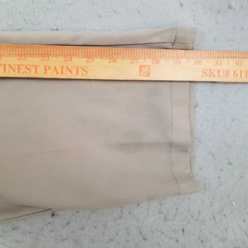 Greg‎ Norman Attack Life Pants Mens 36x30 Beige Khaki Golf Performance Polyester